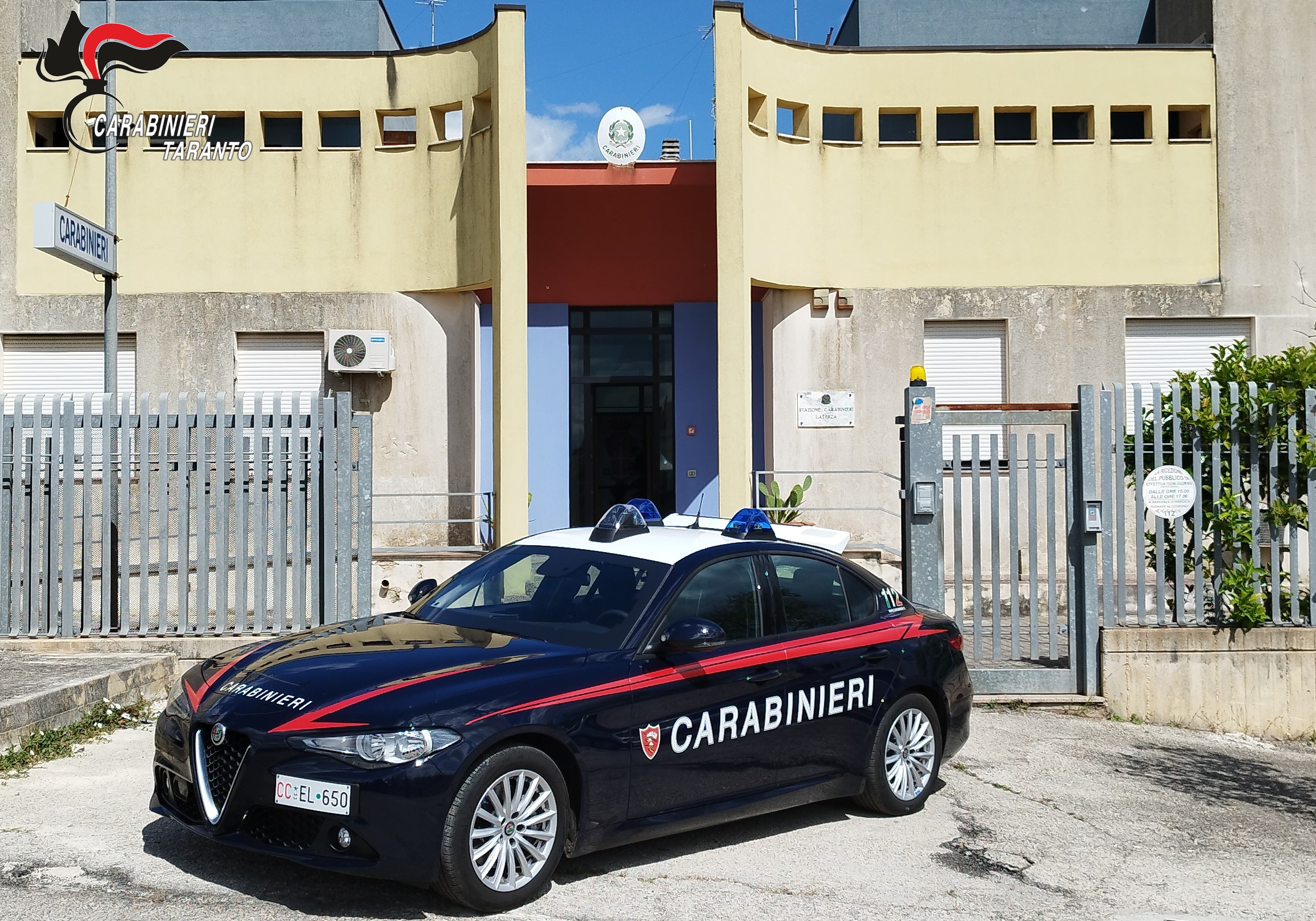 Laterza: atti persecutori, arrestato dai carabinieri