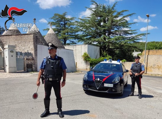 Martina Franca: sorpreso a cedere cocaina, arrestato dai carabinieri